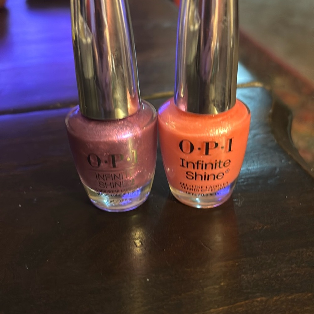 OPI Infinite Shine Nail Polish Set - Pink and purple